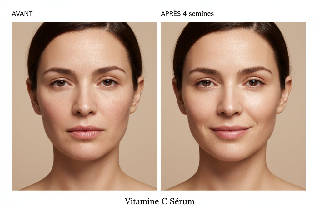 Avant/Après Vitamine C — Maeva Paris